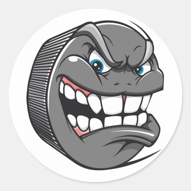 PUCKHEAD RUNDER AUFKLEBER (Vorderseite)