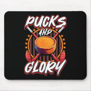 Pucks And Glory Feldhockey-Kunstwerke Mousepad