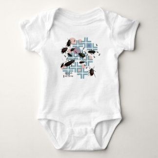 Puck's Bug Swarm Baby Bodysuit Strampler