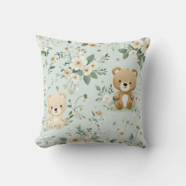 Puddel Bears & Blossoms Kinderkissen Kissen