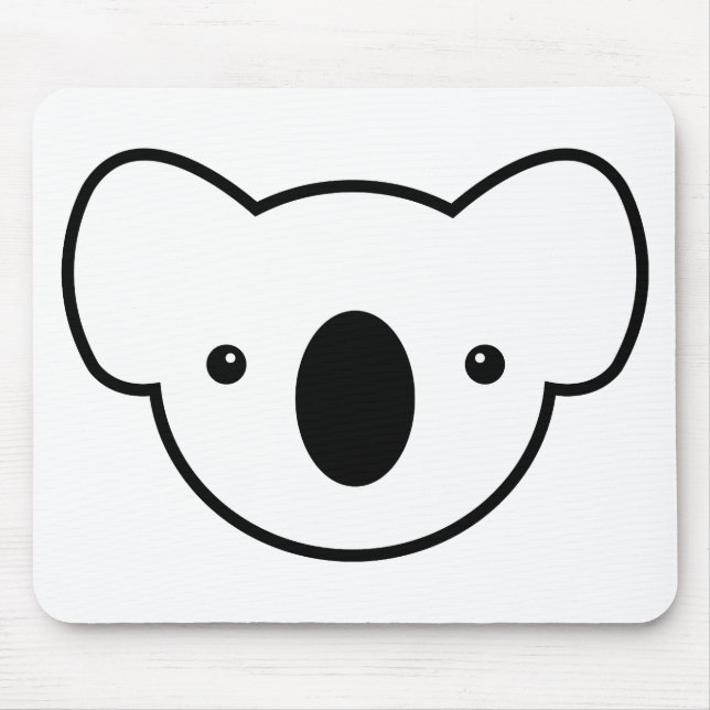 Pudding der Koala Mousepad (Vorne)