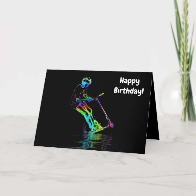 Puddle Jumping - Scooter Champ Karte (Vorderseite)