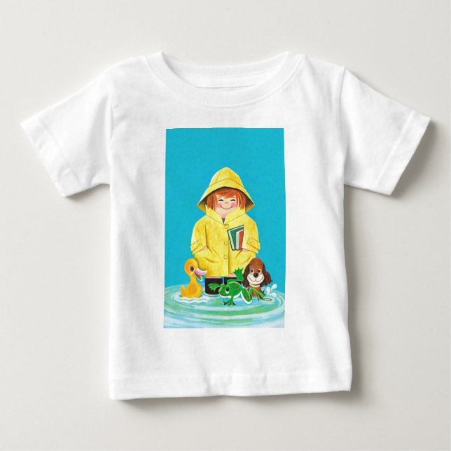 Puddles of Fun Baby T-shirt (Vorderseite)