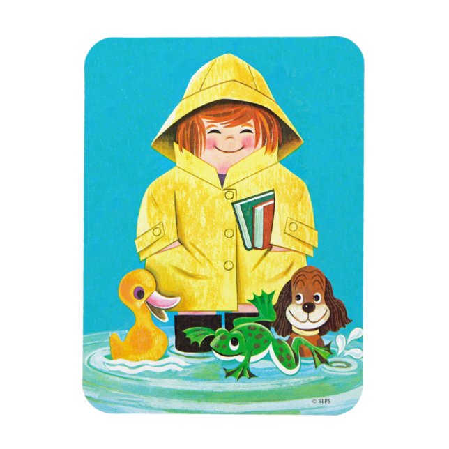 Puddles of Fun Magnet (Vertikal)