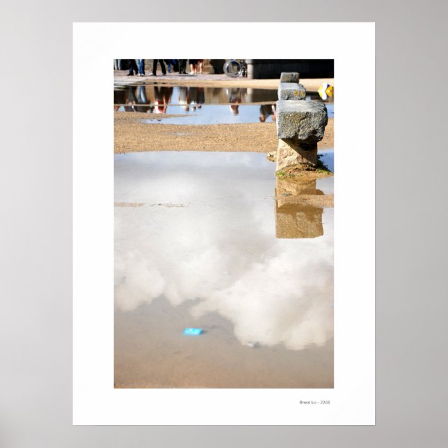 PUDDLES - Saint Malo Poster (Vorne)