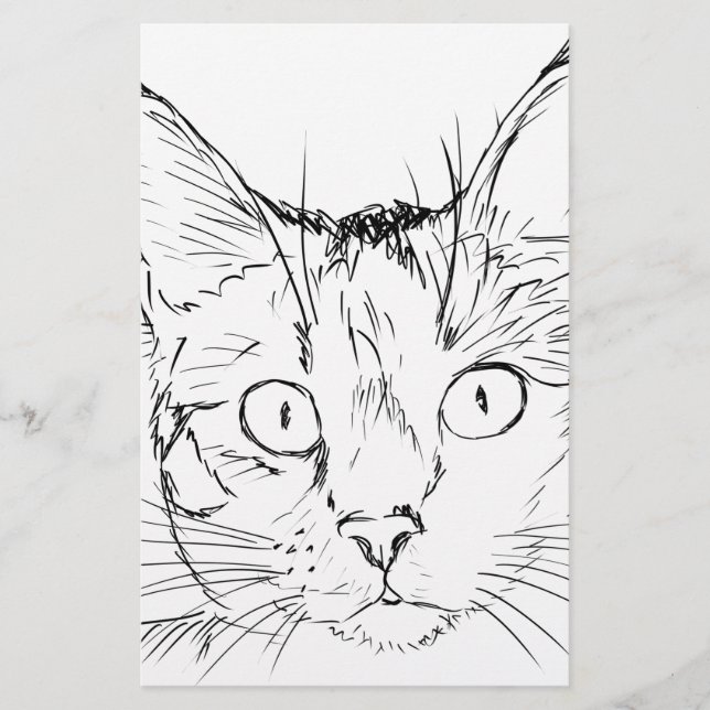 Puddy Cat Briefpapier (Vorderseite)