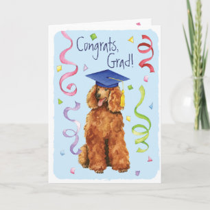 Pudel-Absolvent Karte