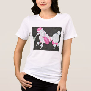 Pudel-Dieb T-Shirt Tri-Blend Shirt