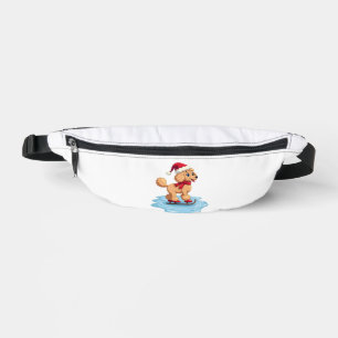Pudel Eisläufer Bauchtasche