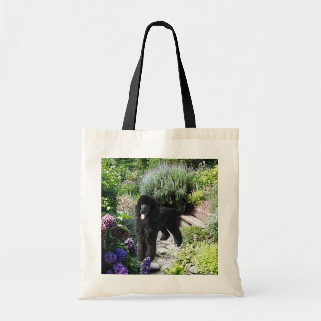 Pudel-Garten-Taschen-Tasche Tragetasche (Vorne)