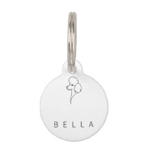Pudel | Heritage Round Pet ID Tag