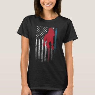 Pudel Hund 4. Juli Amerikanische Flagge Amerika U T-Shirt