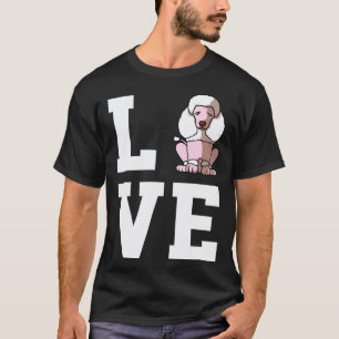 Pudel Hund Mama Papa Liebe T-Shirt