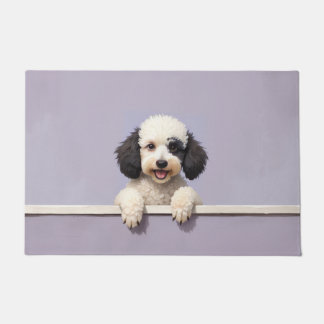 Pudel-Hund-Türmatte-Kunst Fußmatte