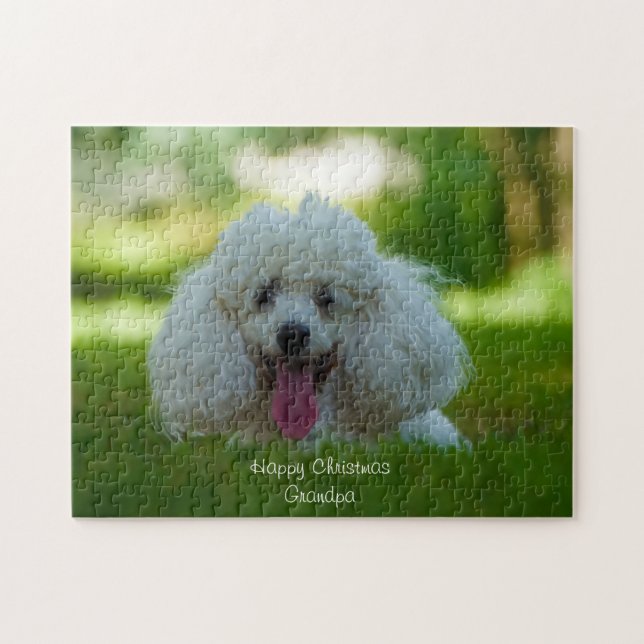 Pudel-Hunde. Puzzle (Horizontal)