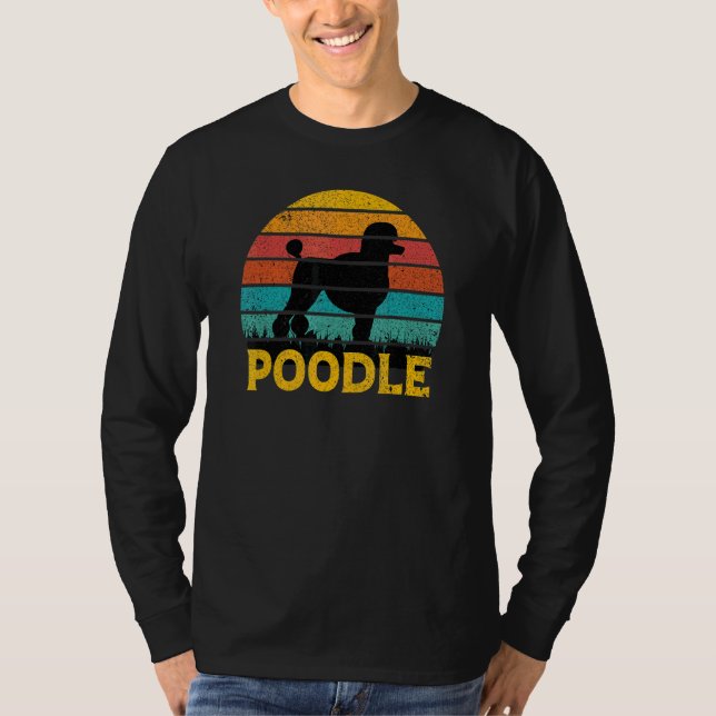 Pudel  Ich habe Standards T-Shirt (Vorderseite)