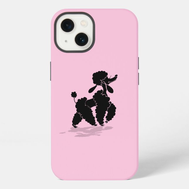 Pudel  iPhone hülle (Rückseite)