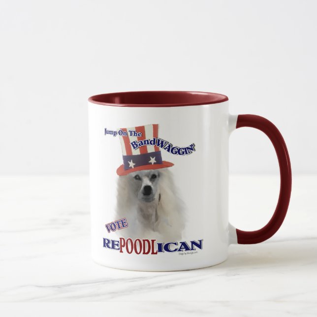 PUDEL Liebhaber-Geschenke Tasse (Rechts)