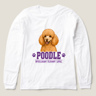 🐾 Pudel-Liebhaber-Schild 🐾 Tri-Blend Shirt