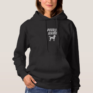Pudel-Mama Haustier Hund Besitzer Welpe Hund Mama Hoodie
