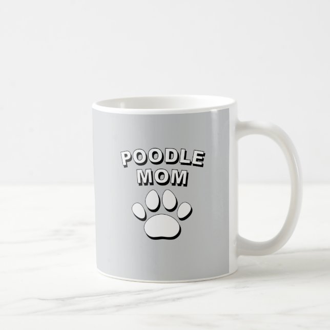 Pudel-Mama Kaffeetasse (Rechts)