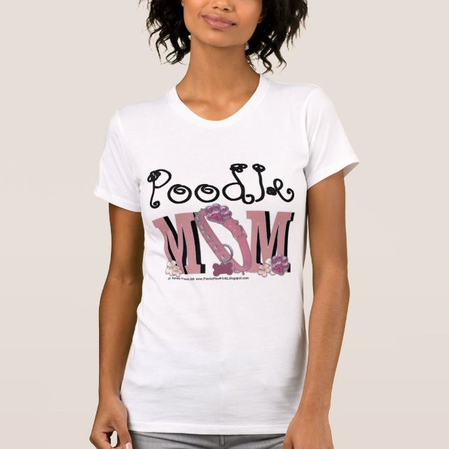 Pudel MAMA T-Shirt (Vorderseite)