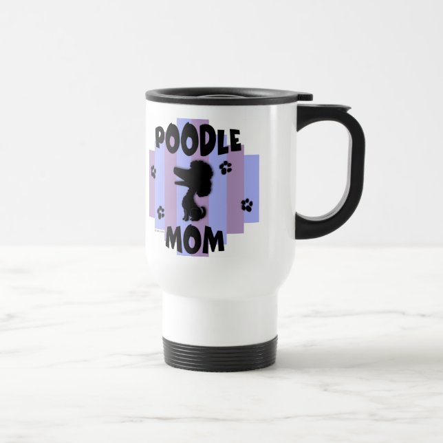 Pudel-Mama-Tasse Reisebecher (Rechts)