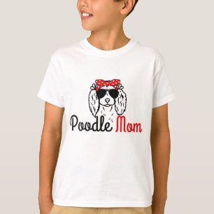 Pudel-Mama Vintage Lustig Süße Hund Pudel-Mama 002 T-Shirt