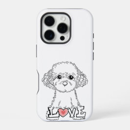 Pudel mit Liebe Handyhülle iPhone 16 Pro Hülle