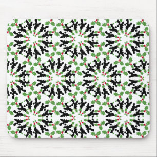 Pudel Muster Illustration anpassbar Mousepad