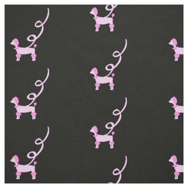 Pudel-Muster Stoff (Muster)