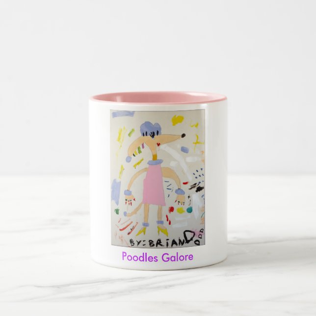 Pudel-reichlich Tasse (Mittel)