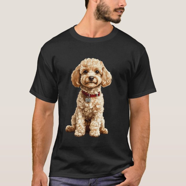 Pudel T-Shirt (Vorderseite)