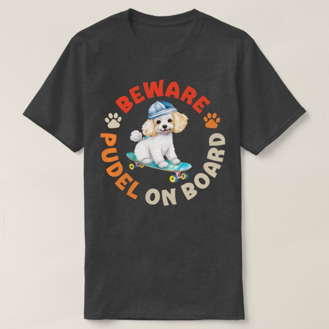 Pudel T-Shirt (Design vorne)