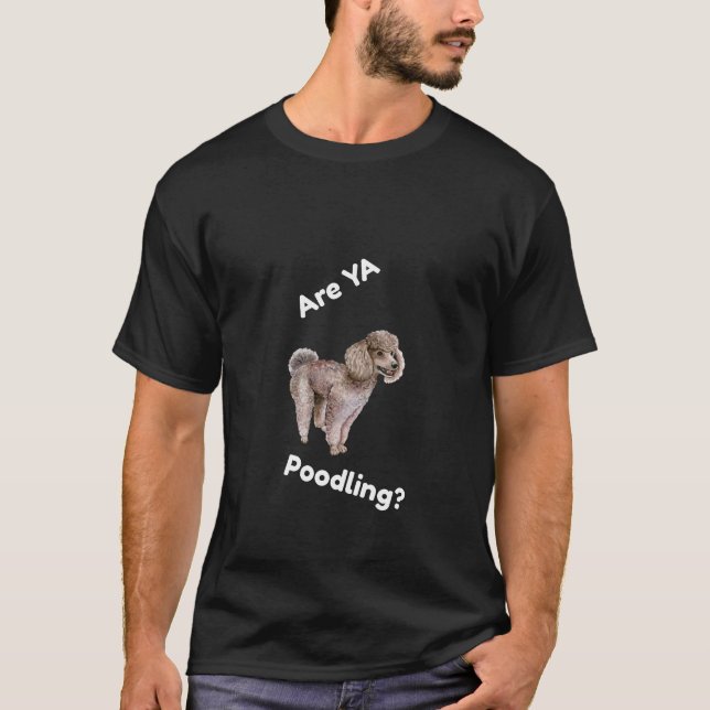 Pudel T-Shirt (Vorderseite)