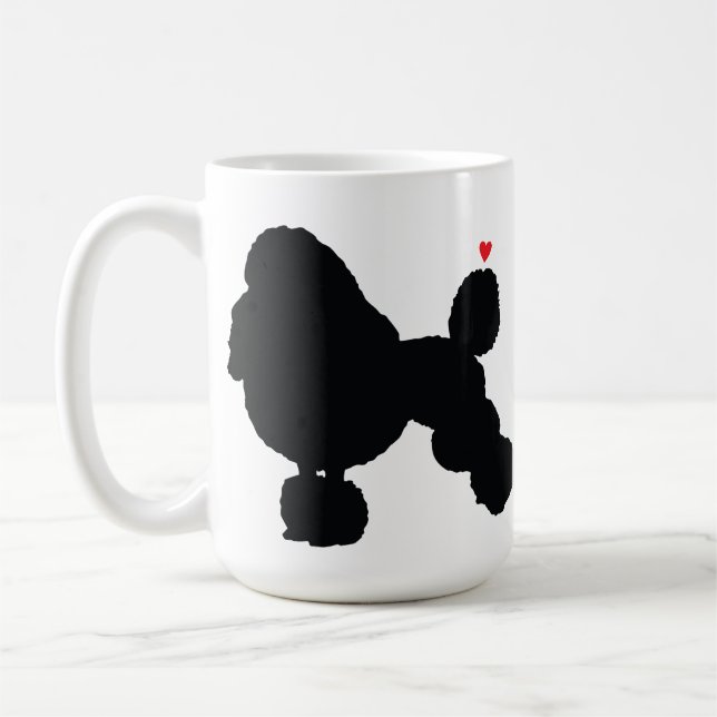 Pudel-Tasse Kaffeetasse (Links)