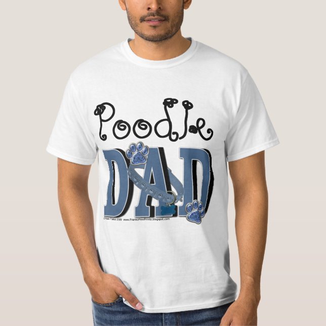 Pudel VATER T-Shirt (Vorderseite)