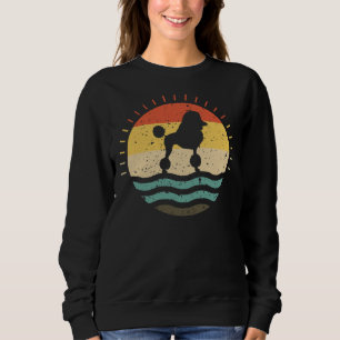 Pudel Vintage Pudel Hund Pudel Papa Pudel Fu Sweatshirt