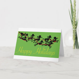 Pudelfeiertag Feiertagskarte