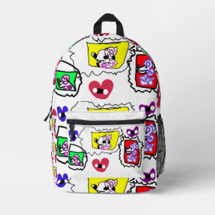 Pudelherz Bedruckter Rucksack