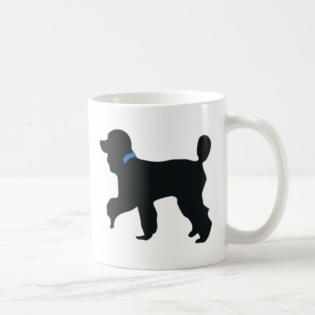 Pudelhund Tasse (Rechts)