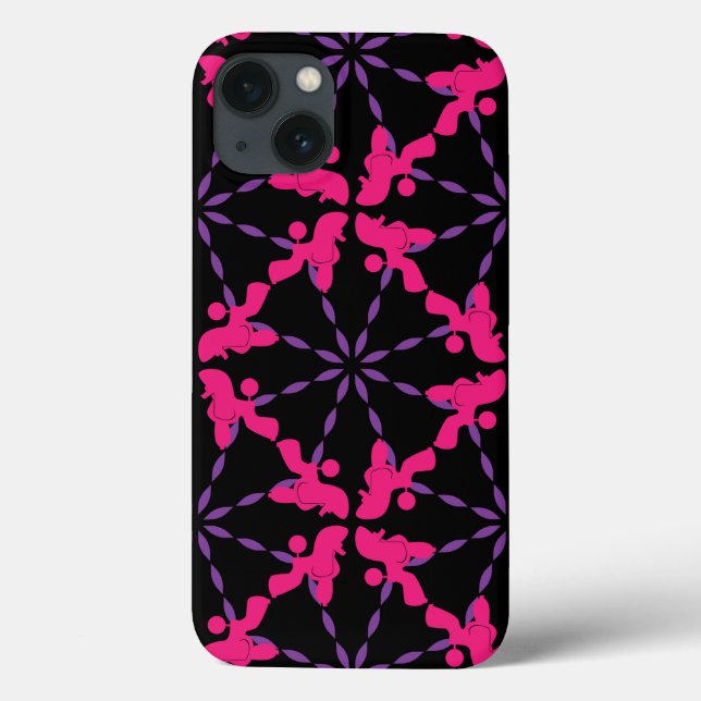 PudelMusterrolle Case-Mate iPhone Hülle (Rückseite)
