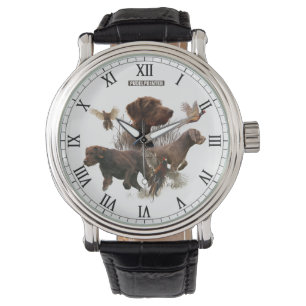 Pudelpointer, Jagd auf Fasan Armbanduhr
