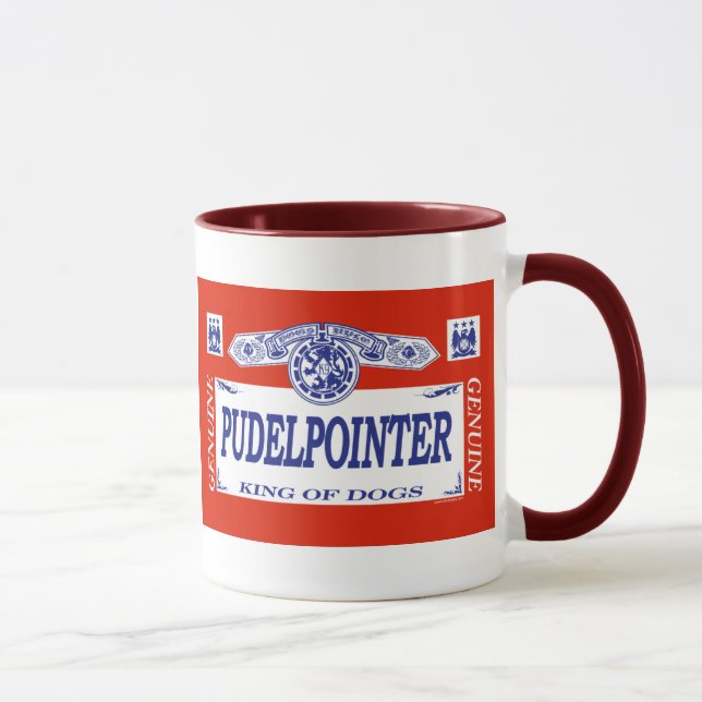 Pudelpointer Tasse (Rechts)