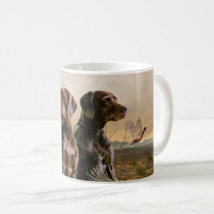 Pudelzeigen, Jagdfasan Kaffeetasse
