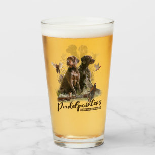 Pudelzeigen, Jagdfaser Glas
