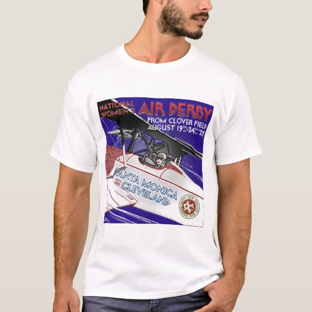 Puderquaste Derby von 1929 T-Shirt (Vorderseite)