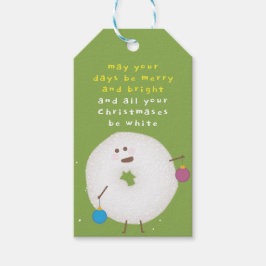 Puderzucker Donut Weihnachten Geschenkanhänger