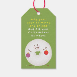 Puderzucker Donut Weihnachten Geschenkanhänger