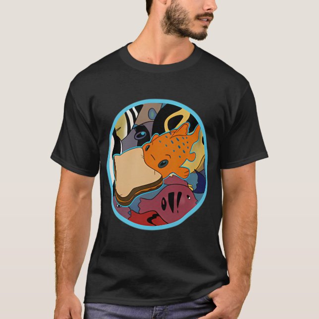 Pudge der Fisch T-Shirt (Vorderseite)